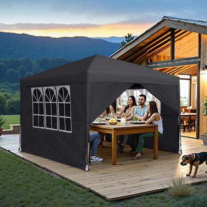 3x3 Faltpavillon Wasserdicht – Partyzelt für Garten & Events