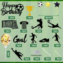 Fussball Tortendeko 28 Stück Geburtstag Kinder Party Deko