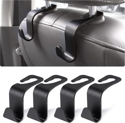 Kopfstützen Auto Haken Organizer Kunststoff Taschenhaken 4er Set
