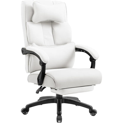 Dowinx Chefsessel Bürostuhl Ergonomisch mit Fußstütze