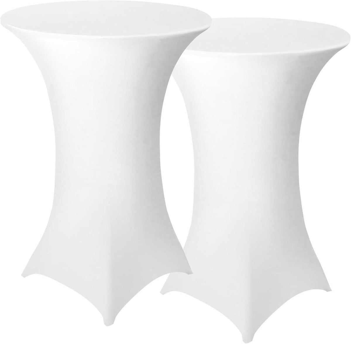 Granbest Spandex Tischhussen Party Tischdecke 2er Set Ø 80-85cm