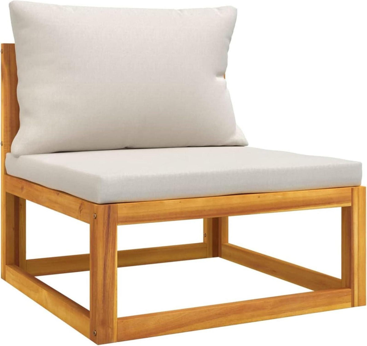 Gartenmöbel Set Holz 8-tlg Balkonmöbel Lounge Sitzgarnitur Outdoor Kissen Tisch