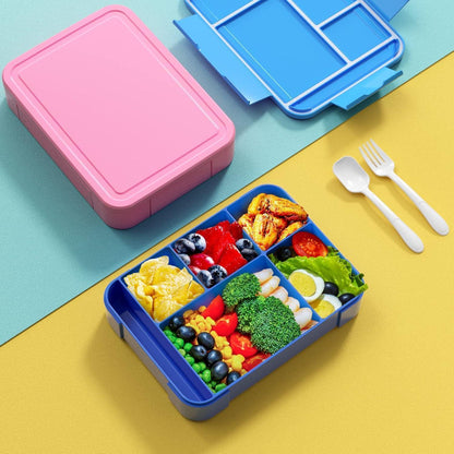 Kinder Brotdose mit Fächern 100% Auslaufsicher BPA-frei