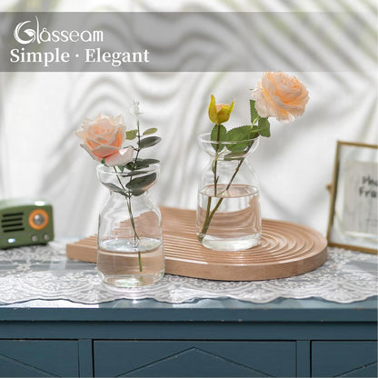 Moderne Glasvase Tulpen Deko Hochzeit Tischdeko Blumenvase