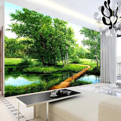5D Diamant Malerei Landschaft DIY mit Zubehör 120x50cm