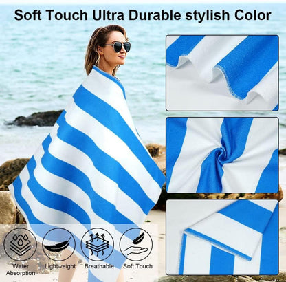 Strandtuch Mikrofaser Schnell Trocknend Leicht 160x80cm Badetuch