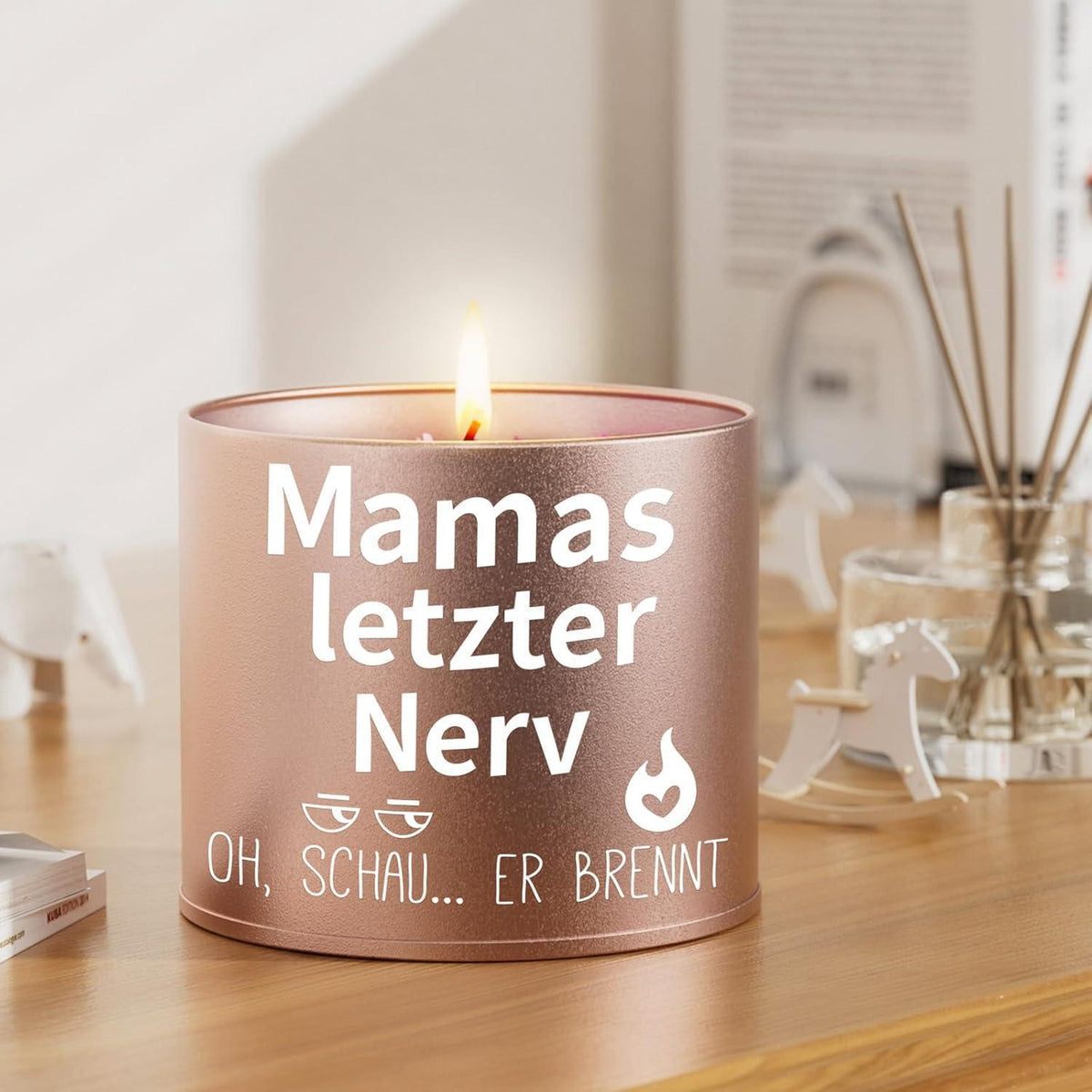 Duftkerze aus Sojawachs für Mama, 9oz, Lavendelduft