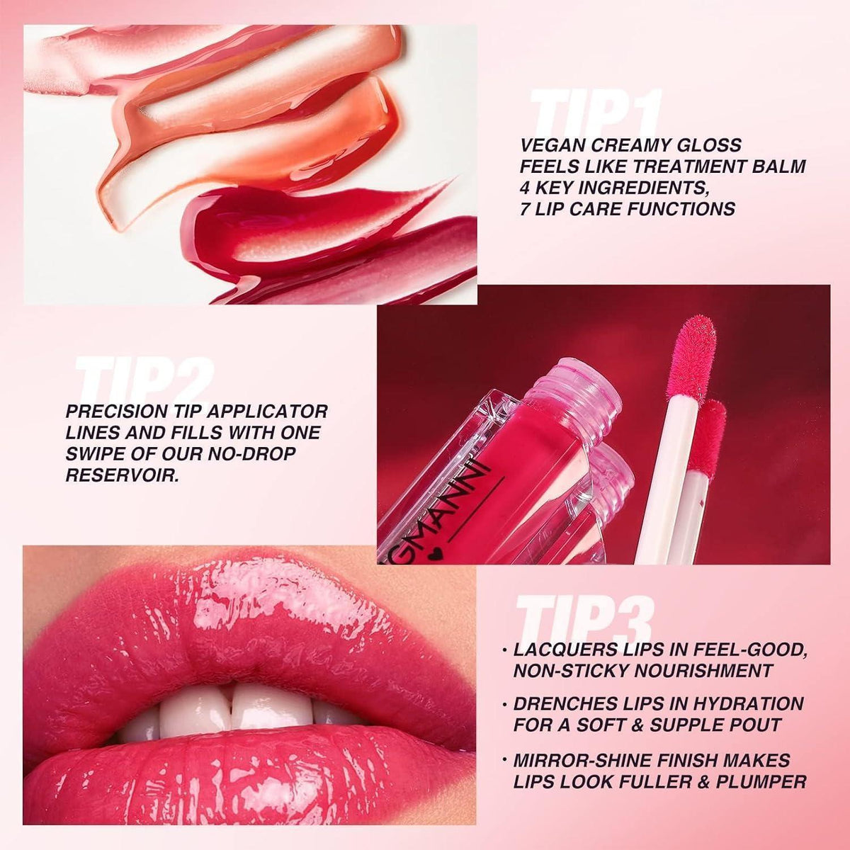12er Lipgloss Set – Langanhaltend & Feuchtigkeitsspendend