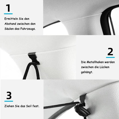 Auto Sichtschutz Vorhang – Trennwand für Privatsphäre & Camping