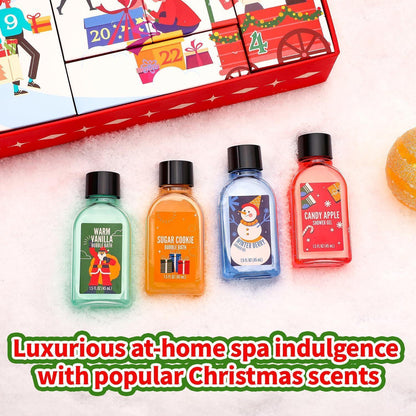 BODY & EARTH Wellness Adventskalender für Frauen Weihnachtsgeschenke für Damen