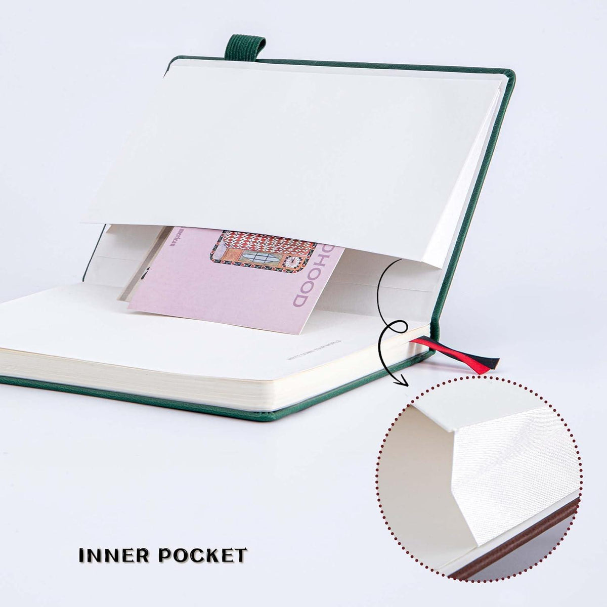 A5 Liniertes Notizbuch in Lederoptik – Personal Organizer