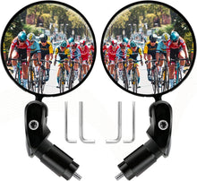 Fahrradspiegel Klappbar 360° Drehbar Universal Weitwinkel für Fahrrad
