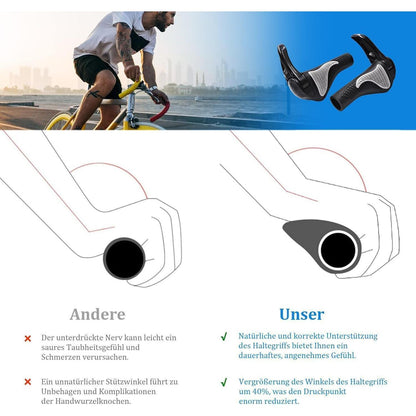 Ergonomische Fahrradgriffe – Rutschfest & Komfortabel