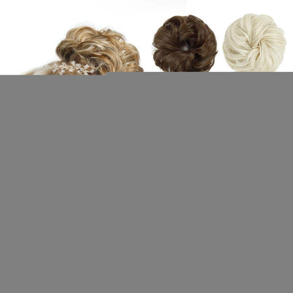 Dutt Haarteil Messy Bun Blond Mix – Hochsteckfrisur