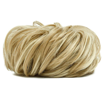 Dutt Haarteil Messy Bun Blond Mix – Hochsteckfrisur