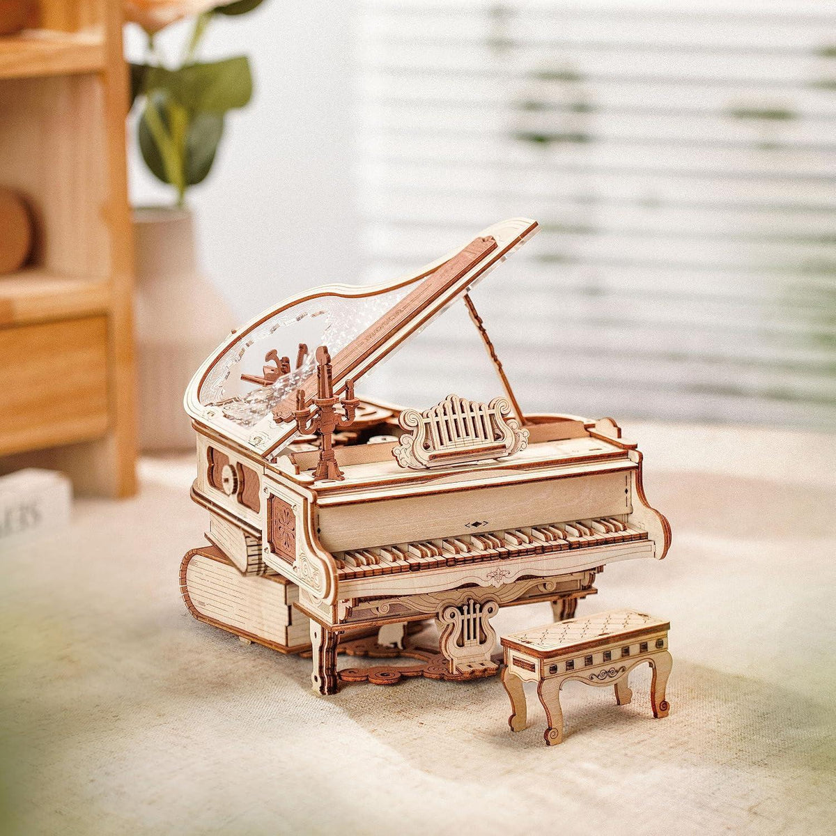 ROKR 3D Puzzle Holzpuzzle Erwachsene Bausatz Mechanisches
