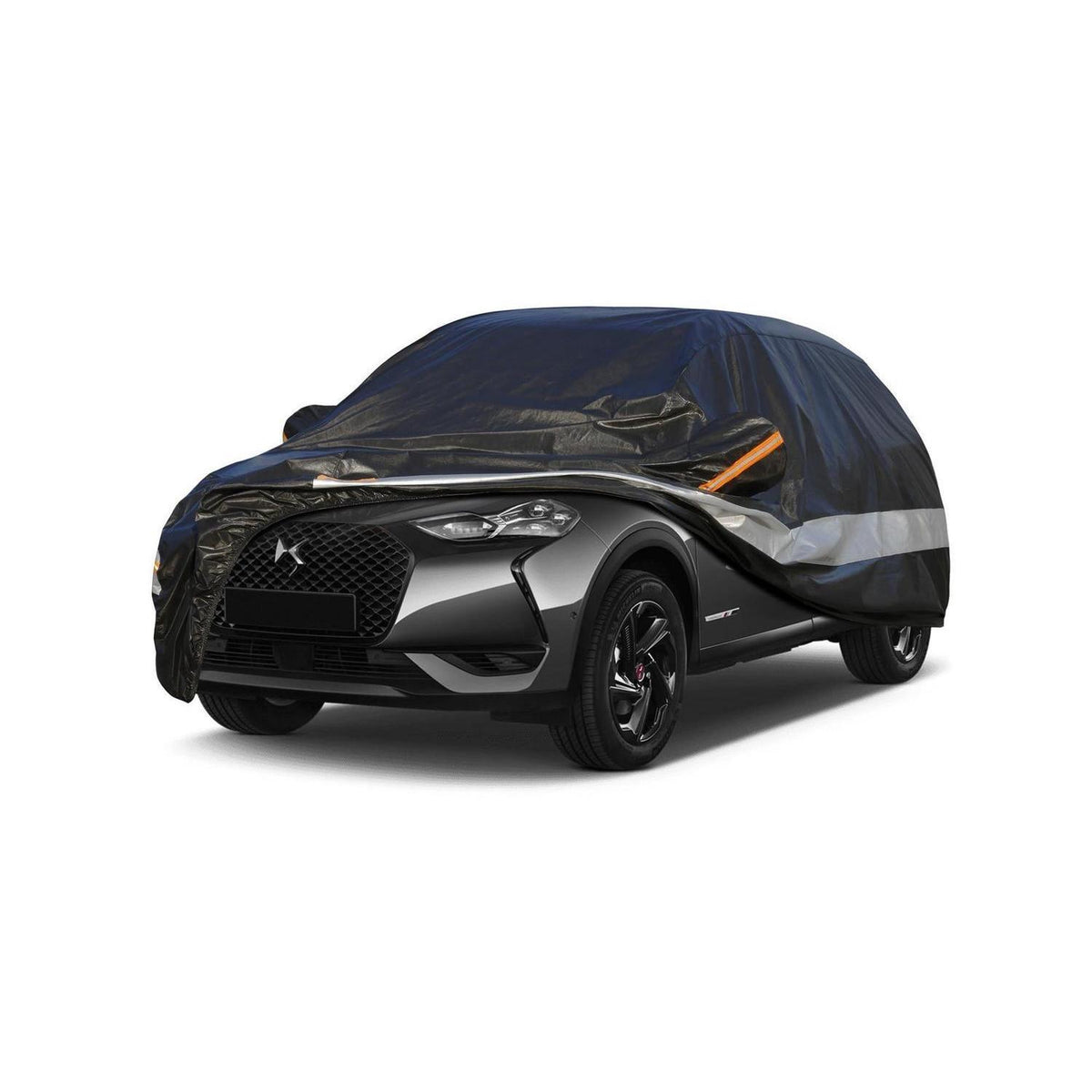 Autoabdeckung wasserdicht für Ds DS3 (2016-2018) – Schwarz