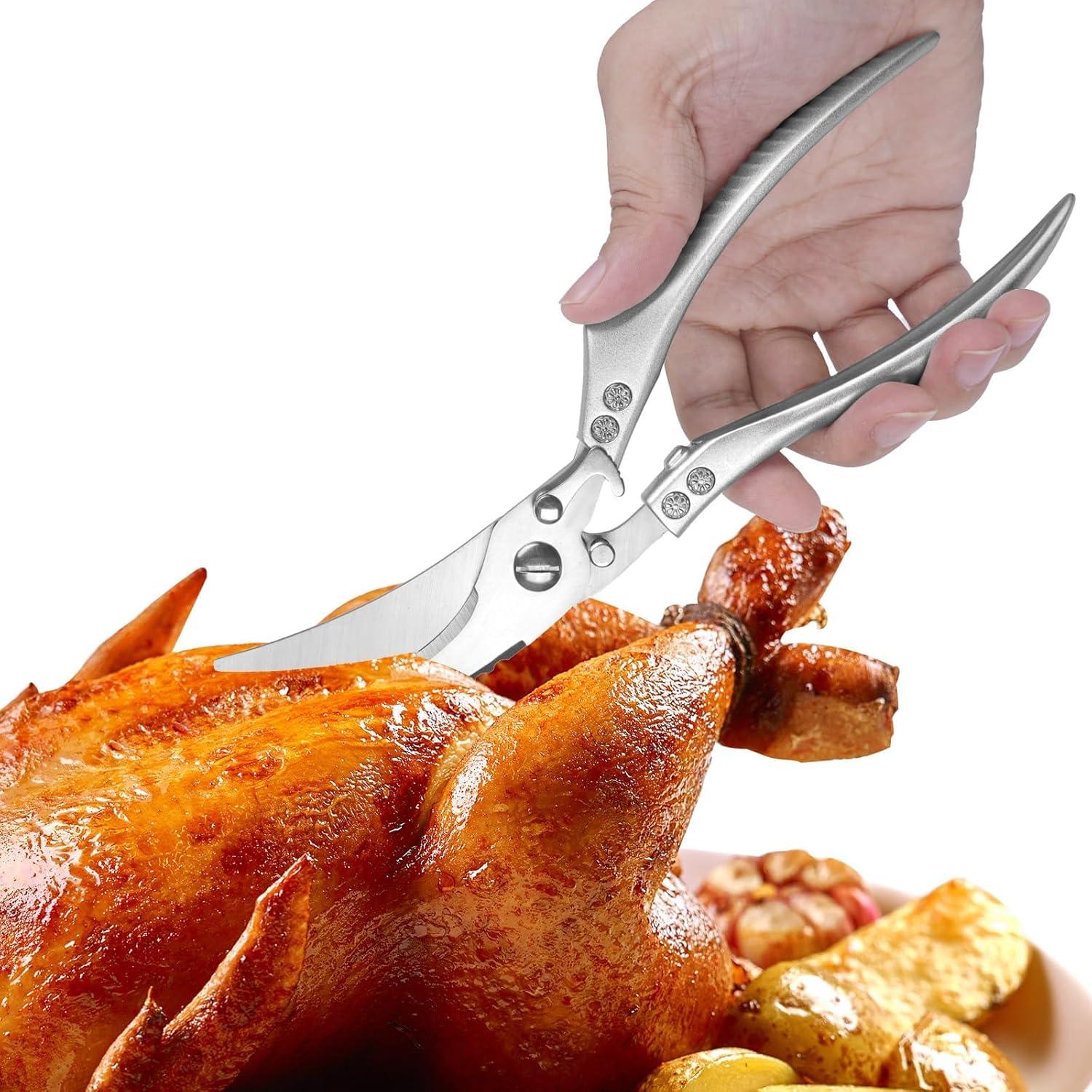 Hochwertige Lost Deer Küchenschere für Huhn, Geflügel, Fisch & mehr