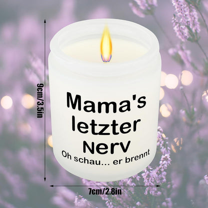 Duftkerzen Geschenkset Lavendelglas Mutter Entspannungsgeschenk