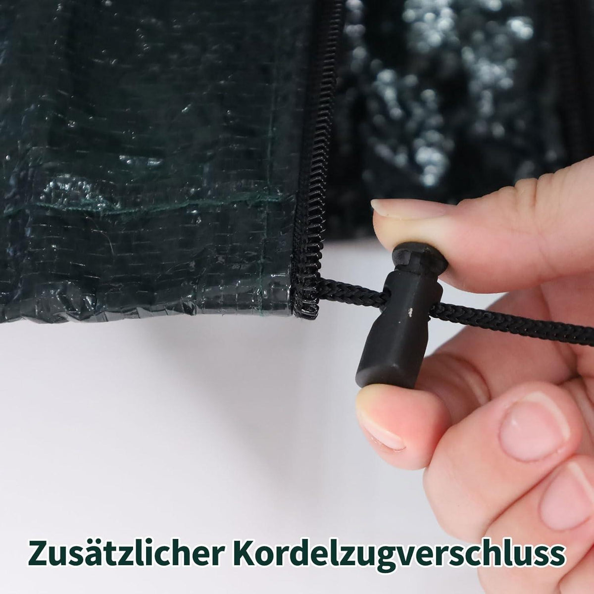 Wasserdichte Strandkorbhülle Grün 125x90x135/165cm