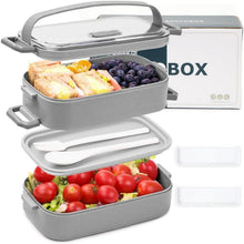 Bugucat Lunchbox 1600ML Bento Box Auslaufsicher Luftdicht