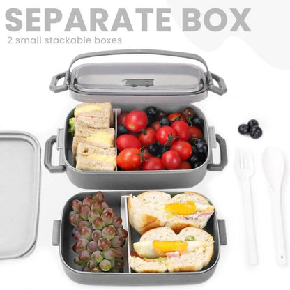 Bugucat Lunchbox 1600ML Bento Box Auslaufsicher Luftdicht