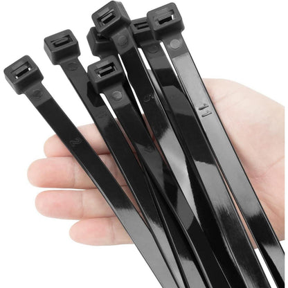300mm Lange Kabelbinder Schwarz – 80er Set, 114kg Zugfest