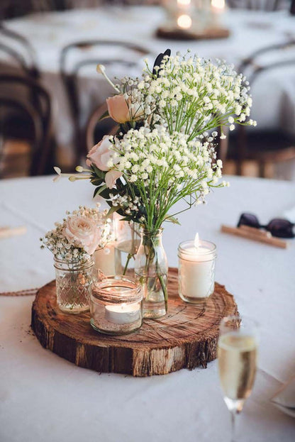 10er Set Künstliche Schleierkraut Kunstblumen Gypsophila Hochzeit Party Deko