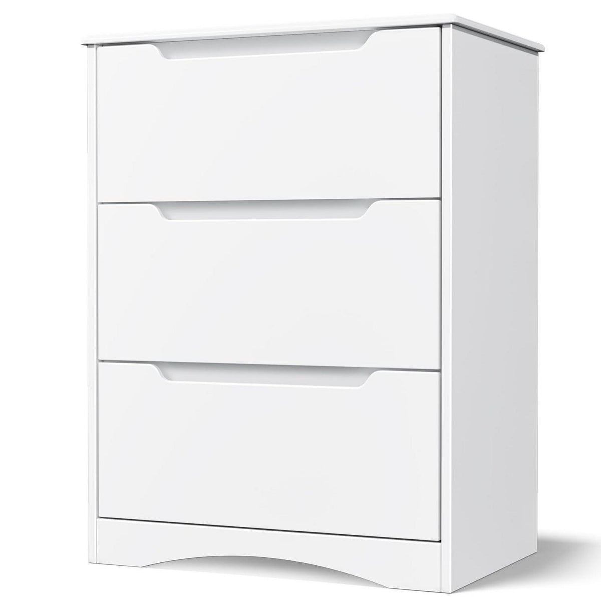 Weiße 3-Schubladen-Kommode | Schlafzimmer & Wohnzimmer