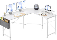 Gaming Tisch Eckschreibtisch 150x120cm Monitorständer