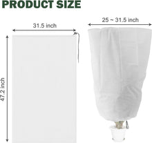 Frostschutzhaube Pflanzen Winter 4er Set 120x80cm Vlies