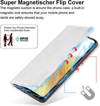 Samsung Galaxy A33 5G Hülle Leder Wallet Klappbar