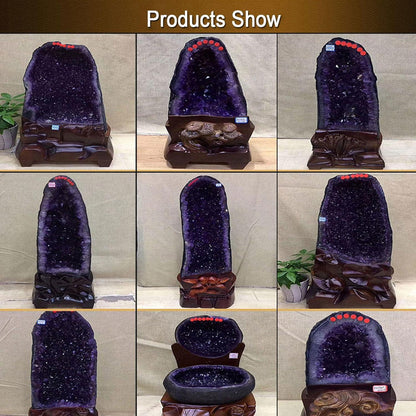 DECORN Amethyst-Geode - Hochenergetischer Amethystkristall