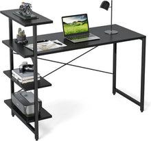 Schreibtisch mit Regal 120x50 cm Computertisch Gaming Tisch
