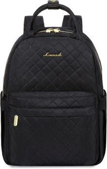 Kleiner Damen Rucksack Schwarz Wasserdicht Mini Daypack Backpack