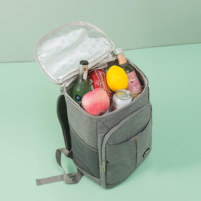 25L Kühlrucksack Thermo Rucksack Picknicktasche Blau für Outdoor
