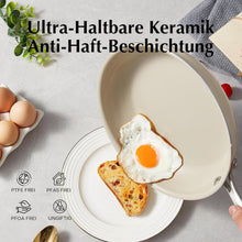 Antihaft Bratpfanne Keramikbeschichtung 24cm Induktion