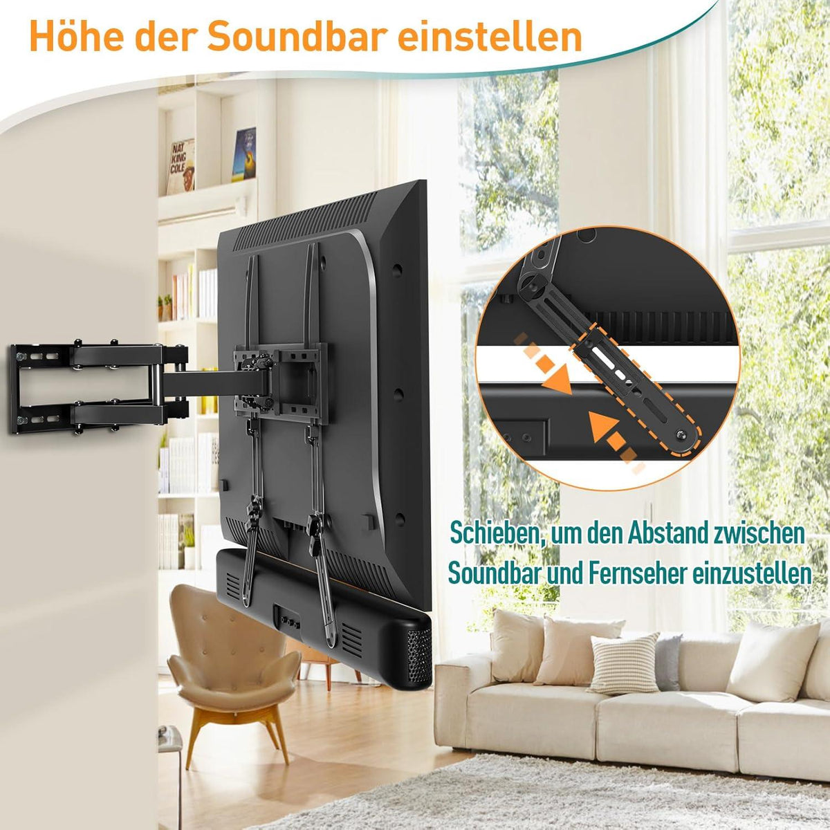 Soundbar Halterung für die meisten 6.8 kg