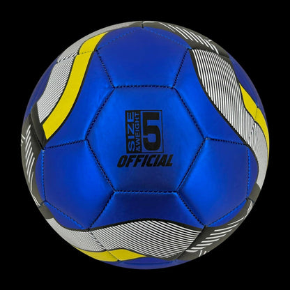Fußball Training Ball 5 Weich Elastisch Match Training Senior Blau