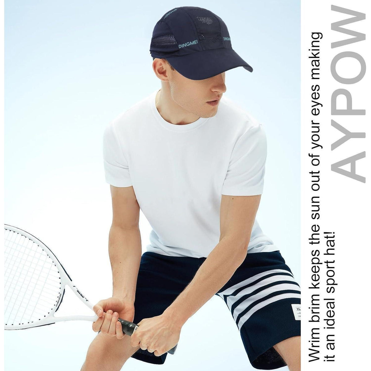 2er-Set Baseball Caps Herren & Damen – Grau & Marineblau