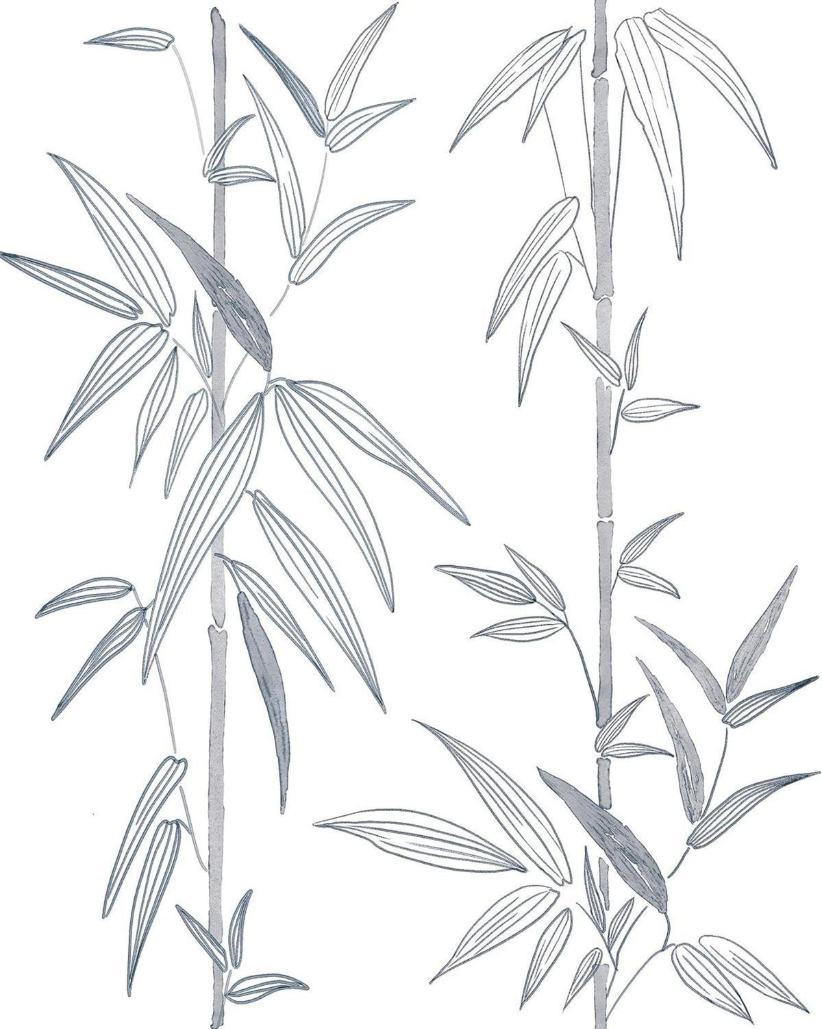 Selbstklebende Tapete Blumenmuster PVC 44x300cm Bambus