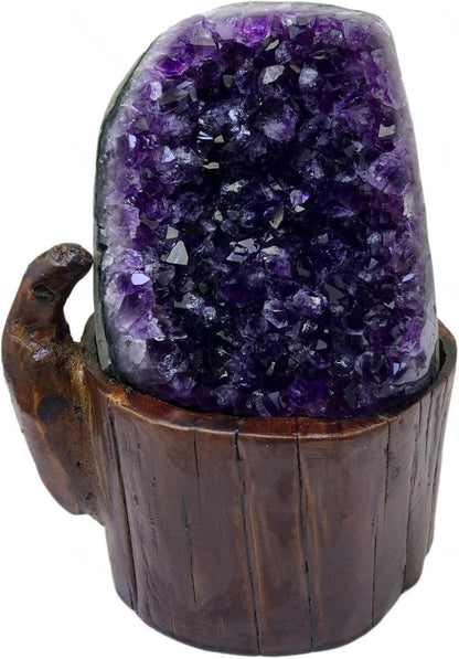 Natürliche Amethyst-Cluster Geoden Heilkristalle 3.53lbs