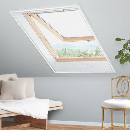 Dachfenster Fliegengitter mit Reißverschluss – 2er Set, 130x150cm