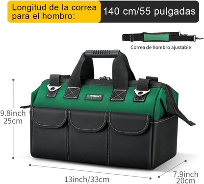 WINHUNT Werkzeugtasche 16-Zoll Organizer mit weitem Mund