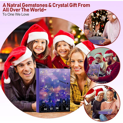 Adventskalender 2026 Kristalle Mineralien Edelsteine für