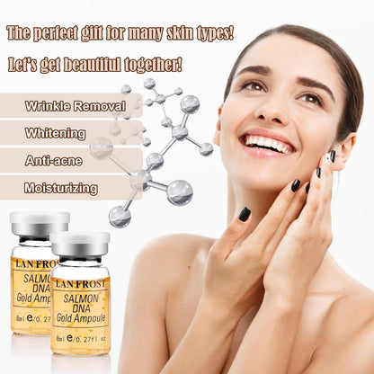 Gesichts-Serum Kit mit Hyaluronsäure & Lachs-DNA (12x8ml)