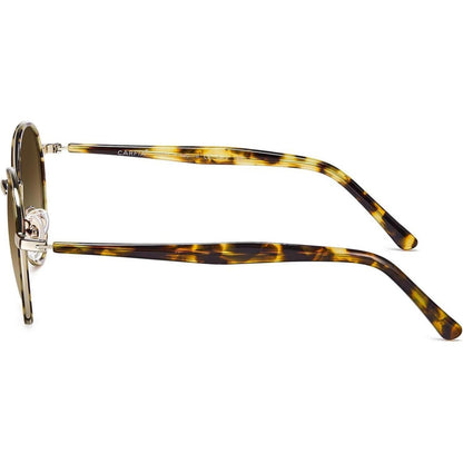 Vintage Runde Damen Sonnenbrille Polarisiert UV400 mit Etui