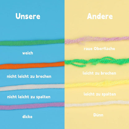 Hellgrau Garn für Anfänger, Gut Sichtbare