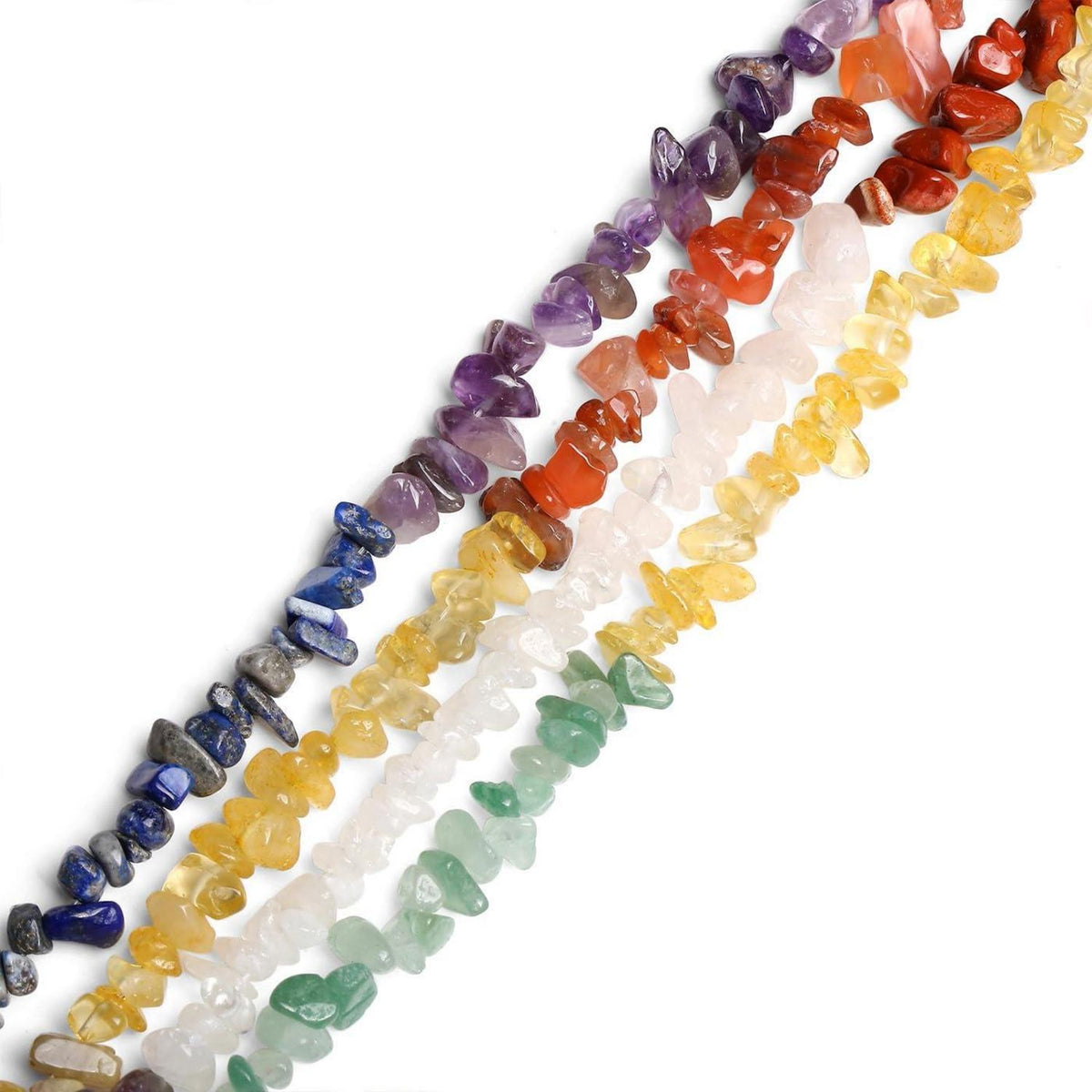 XIANNVXI 7 Chakra 400pcs Kristall Perlen Set für DIY Schmuck