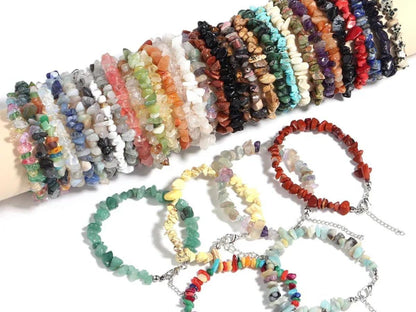 Kristall Perlen Set 400 Stück DIY Schmuck Basteln Lapislazuli 5-8mm